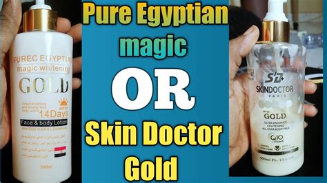 Egyptian magic gold skin whitening cream